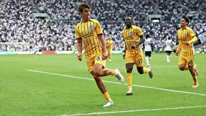 Takes A Penalty And Prints: Tottenham Hotspur v Brighton and Hove Albion Premier League 25MAY25