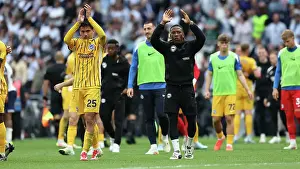 Clapping Prints: Tottenham Hotspur v Brighton and Hove Albion Premier League 25MAY25