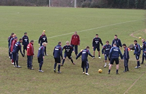 Images Dated 16th November 2006: training session at Falmer 2006