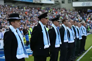 Hull City 12SEP15 Prints: Tributes to Grimstone and Schilt: Brighton and Hove Albion vs
