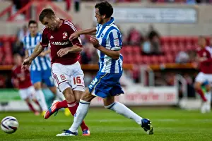 Swindon Town - 14-08-2012 (cup) Prints: The Unforgettable 2012-13 Cup Clash: Brighton & Hove Albion vs Swindon Town (14-8-2012)