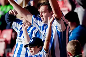 Crowd Shots Away Days 2011-12 Prints: Unforgettable Away Day Moments: Brighton and Hove Albion FC Crowd Shots 2011-12