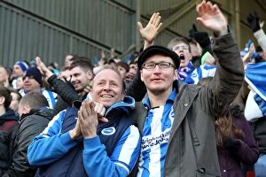 Images Dated 22nd March 2001: Unforgettable Away Days: Brighton & Hove Albion FC Crowd Moments 2012-13