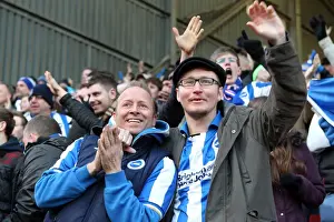 Charlton Athletic - 08-12-2012 Prints: Unforgettable Away Days: Brighton & Hove Albion FC Crowd Moments 2012-13
