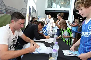 Club Shop Signing Event - 03-09-2013 Prints: Unforgettable Fan Interaction: Brighton & Hove Albion FC Club Shop Signing Event