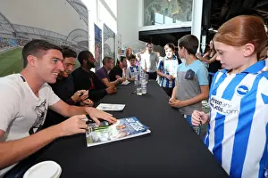 Club Shop Signing Event - 03-09-2013 Prints: Unforgettable Fan Interaction: Brighton & Hove Albion FC Club Shop Signing Event