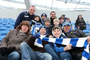 Burnley - 23-02-2013 Prints: Unforgettable Moments: Brighton & Hove Albion Fans in Action at the Amex Stadium (2012-2013)