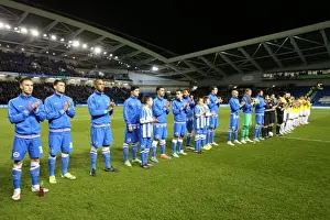 Applause Prints: Unified Team Line-up Applause: Brighton & Hove Albion vs