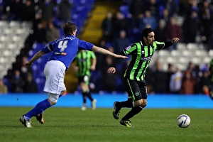 Birmingham City - 19-01-2013 Prints: Vicente Beats Caldwell