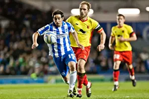 Watford - 17-04-2012 Prints: Vicente's Thrilling Show: Brighton & Hove Albion vs. Watford (April 17, 2012)