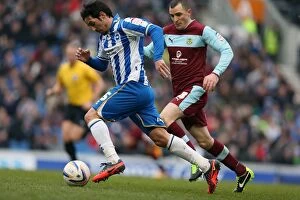 Images Dated 23rd February 2013: Vicente's Triumph: Man of the Match Performance in Brighton & Hove Albion vs