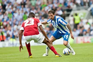 Barnsley - 25-08-2012 Prints: Wayne Bridge in Action: Brighton & Hove Albion vs Barnsley