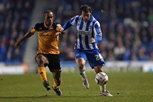 Hull City - 09-02-2013 Prints: Wayne Bridge: In Action Against Hull City, February 9, 2013 (Npower Championship)