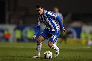 Wayne Bridge: In Action Against Leeds United, Npower Championship 2012