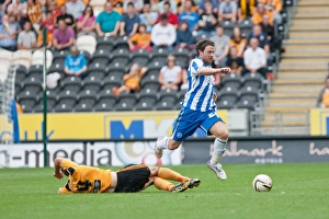 Hull City - 18-08-2012 Collection: Wayne Bridge Hull City Brighton HA 120818