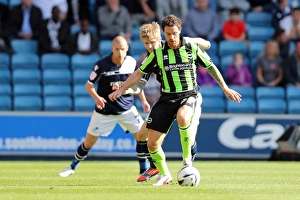 Millwall - 22-09-2012 Collection: Wayne Bridge during Millwall v Brighton & Hove Albion, Npower Championship