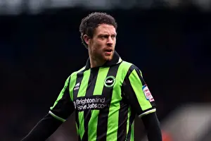 Wayne Bridge Scores for Brighton & Hove Albion Against Ipswich Town, Npower Championship, January 2013