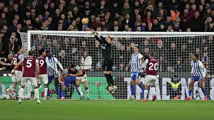 Makes A Save Prints: West Ham United v Brighton and Hove Albion Premier League 21DEC24