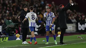 Substitution Prints: West Ham United v Brighton and Hove Albion Premier League 21DEC24