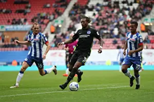 Wigan Athletic 22OCT16 Prints: Wigan Athletic vs. Brighton and Hove Albion: Championship Clash at DW Stadium (22nd October 2016)