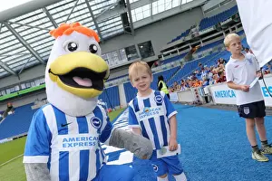Prints of Young Seagulls Open Training Session 31st July 2015. Gully with a prize winner Pre-Season Prints: Winning Experience: Young Seagulls Open Training Session with Brighton & Hove Albion FC (31st July 2015)