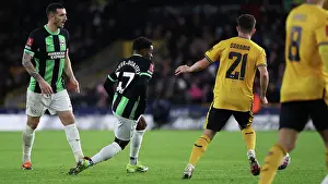 5th Round Prints: Wolverhampton Wanderers v Brighton and Hove Albion FA Cup 28FEB24
