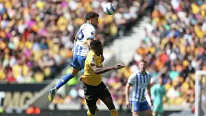 Aeriel Challenge Prints: Wolverhampton Wanderers v Brighton and Hove Albion Premier League 10MAY25