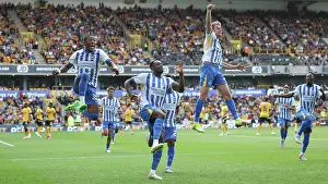 Scores A Goal 0 1 Prints: Wolverhampton Wanderers v Brighton and Hove Albion Premier League 10MAY25