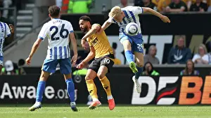 Aeriel Challenge Prints: Wolverhampton Wanderers v Brighton and Hove Albion Premier League 10MAY25
