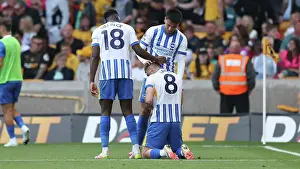 Scores A Goal 0 2 Prints: Wolverhampton Wanderers v Brighton and Hove Albion Premier League 10MAY25