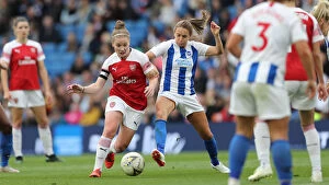 Images Dated 28th April 2019: WSL Showdown: Brighton & Hove Albion Women vs. Arsenal Women at American Express Community Stadium