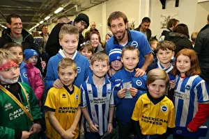 Young Seagulls Xmas Party 2013 Prints: Young Brighton & Hove Albion FC Players at 2013 Christmas Party
