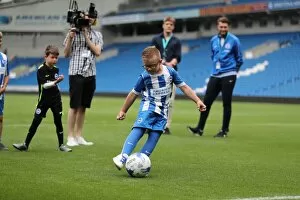 Images Dated 29th July 2016: Young Seagulls in Action: Brighton & Hove Albion FC Open Training Session (July 2016)