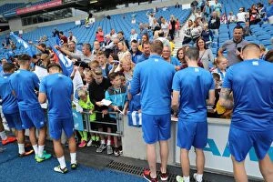Images Dated 29th July 2016: Young Seagulls in Action: Open Training Session at Brighton & Hove Albion FC (July 2016)