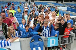 Young Seagulls Open Training Session 29JUL16 Prints: Young Seagulls in Action: Open Training Session at Brighton & Hove Albion FC (July 2016)