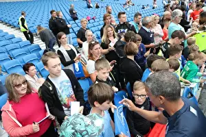 Young Seagulls Open Training Session 29JUL16 Prints: Young Seagulls in Action: Open Training Session at Brighton & Hove Albion FC (July 2016)
