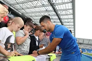 Young Seagulls Open Training Session 29JUL16 Prints: Young Seagulls in Action: Open Training Session at Brighton & Hove Albion FC (July 2016)