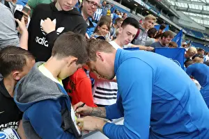Young Seagulls Open Training Session 29JUL16 Prints: Young Seagulls in Action: Open Training Session at Brighton & Hove Albion FC (July 2016)