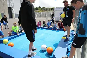 Young Seagulls Open Training Session 29JUL16 Prints: Young Seagulls in Action: Open Training Session at Brighton & Hove Albion FC (July 2016)