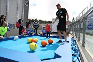Young Seagulls Open Training Session 29JUL16 Prints: Young Seagulls in Action: Open Training Session at Brighton & Hove Albion FC (July 2016)