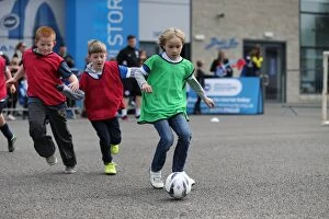 Images Dated 8th April 2015: Young Seagulls of Brighton & Hove Albion FC: Open Training Day on April 8, 2023