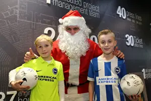 6th December 2015 Prints: Young Seagulls Holiday Celebration at American Express Community Stadium, December 2015