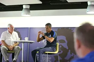 Prints of Young Seagulls Open Training Session 31st July 2015. Q&A session with Alan Mullery and Chris Hughton Pre-Season Prints: Young Seagulls Open Training Session with Alan Mullery and Chris Hughton (31st July 2015)