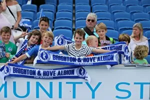 Images Dated 31st July 2015: Young Seagulls Open Training Session at Brighton & Hove Albion FC - 31st July 2015