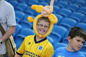 Images Dated 31st July 2015: Young Seagulls Open Training Session at Brighton & Hove Albion FC (31st July 2015)
