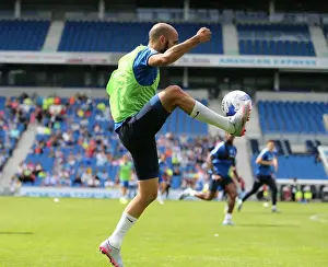 Prints of Young Seagulls Open Training Session 31st July 2015. Albion players, training Pre-Season Prints: Young Seagulls in Training: Open Session with Brighton & Hove Albion FC (31st July 2015)